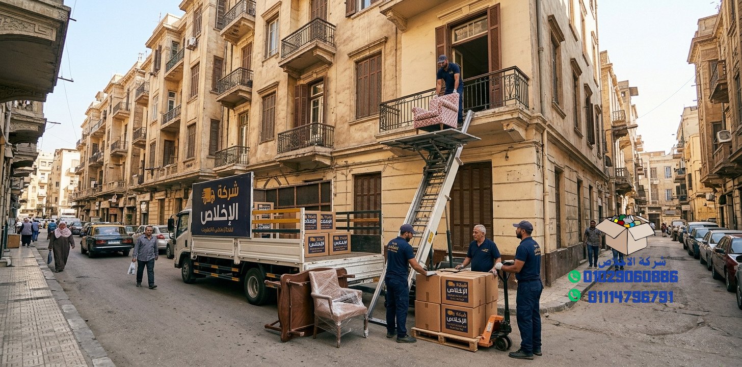 كراتين نقل عفش في المنيل