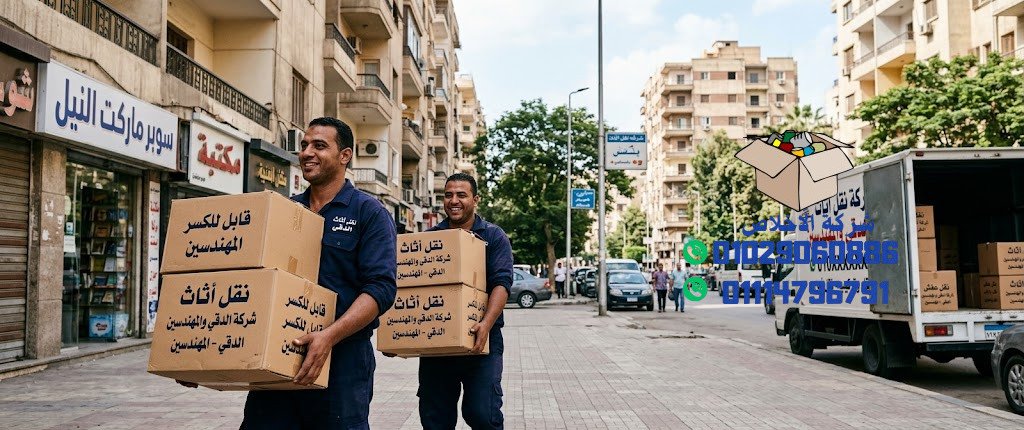 شركة نقل أثاث في الدقي والمهندسين
