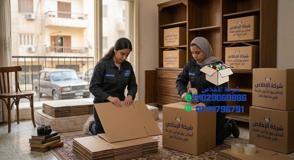 اماكن بيع كراتين فارغة في مدينة نصر